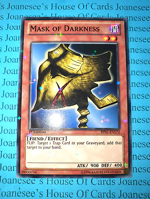 Mask of Darkness BP01-EN172 Starfoil Rare Yu-Gi-Oh Card 1st Edition New