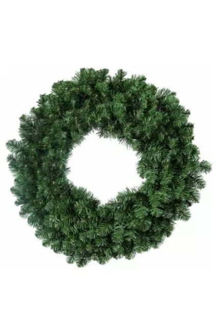 Corona Natalizia Verde Ghirlanda Di Natale Artificiale 30 Cm Decorazioni