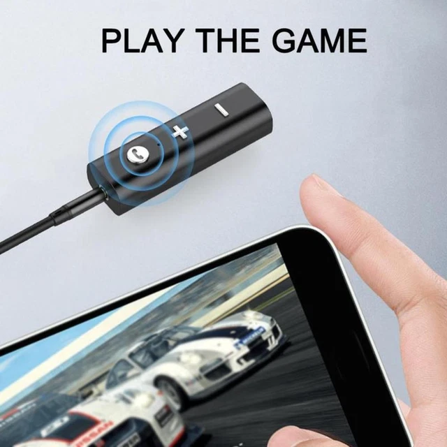 Bluetooth-5.0 Receiver For 3.5mm Jack Headphones Adapter Audio Aux Q1K8
