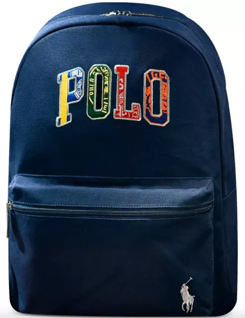 POLO RALPH LAUREN Fragrances dark blue Backpack travel hiking gym weekend Bag