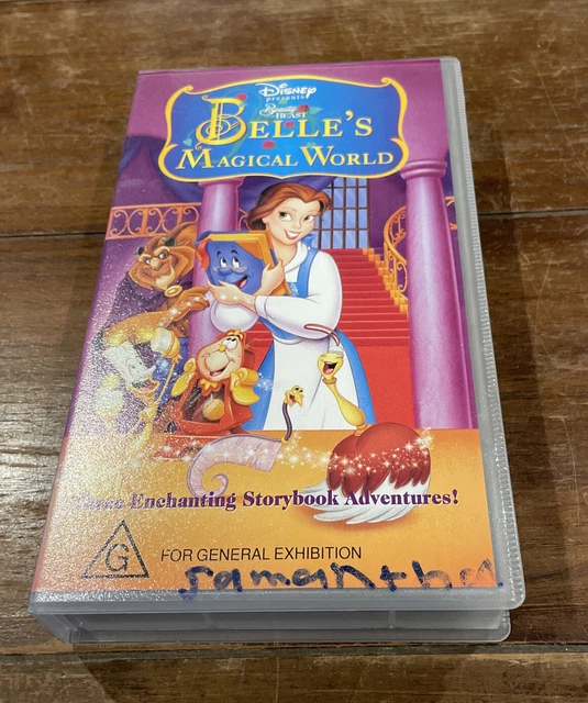 BEAUTY AND THE Beast Belle s Magical World VHS Special Edition PAL beauty-and-the-beast-belle-s-magical-world-vhs-special-edition-pal