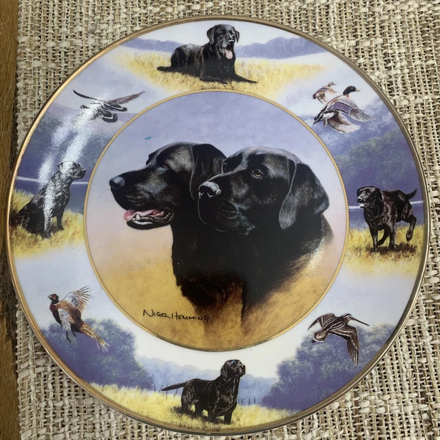Franklin Mint # RA1721 The Sporting Life by Nigel Hemming Royal Doulton Plate