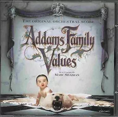 Addams Family Values: The Original Orchestral Score CD (1993) Quality guaranteed