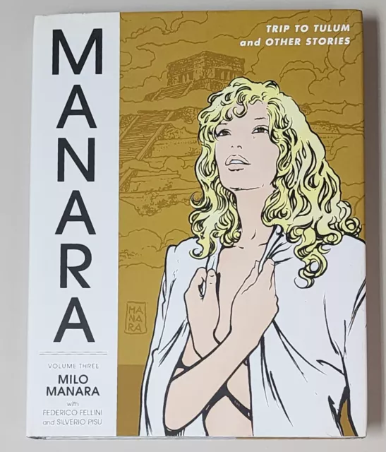 MANARA LIBRARY VOLUME 3  (Dark Horse 2012 HC HCDJ ~ Milo)