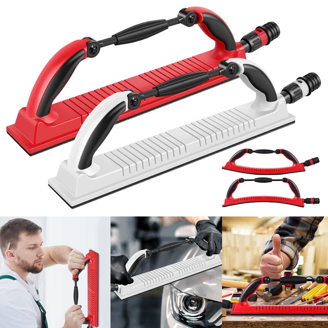 LONGBOARD HAND SANDING File Block Dust Extraction Sanding Block with