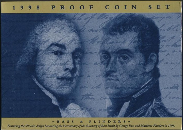 Australia: 1998 Proof Set Cat $185 in RAM packaging RARE!!! Bass And Flinders