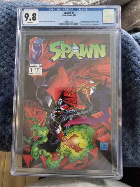 Spawn #1 (1992) - CGC 9.8 - FIRST SPAWN APPEARANCE