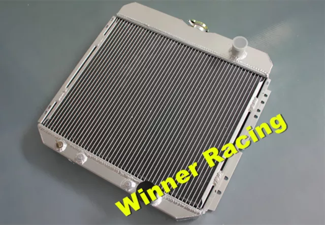 ALUMINUM Radiator fit FORD MUSTANG,MERCURY COUGAR 289,302,351 W/O AC SB V8 67-69