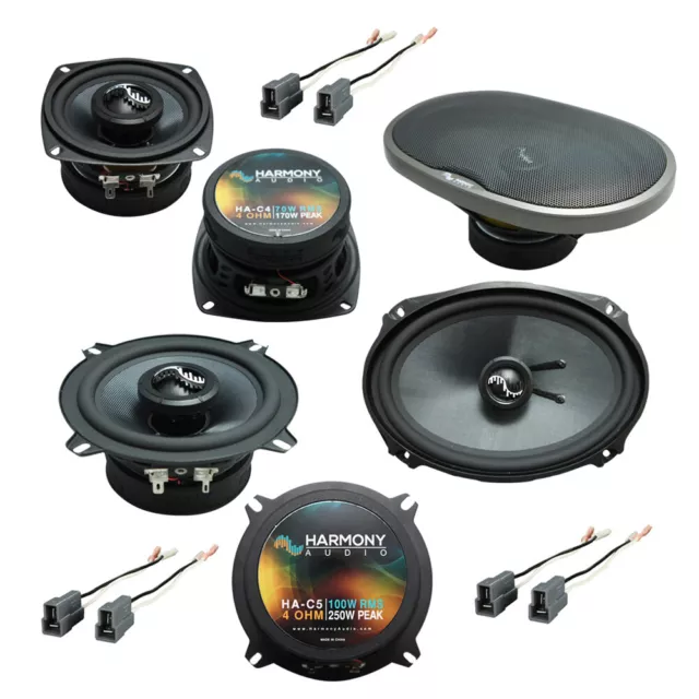 Fits Mitsubishi Montero 92-96 OEM Speakers Replacement Harmony C5 C4 C69 Package