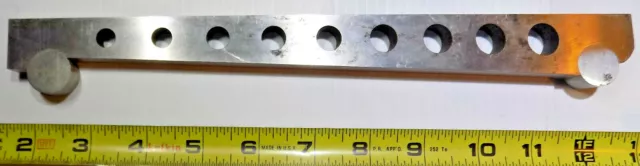 New Precision Ground Sine Bar 11.5" Long X 0.6" Wide X 1.36" High, Made in USA