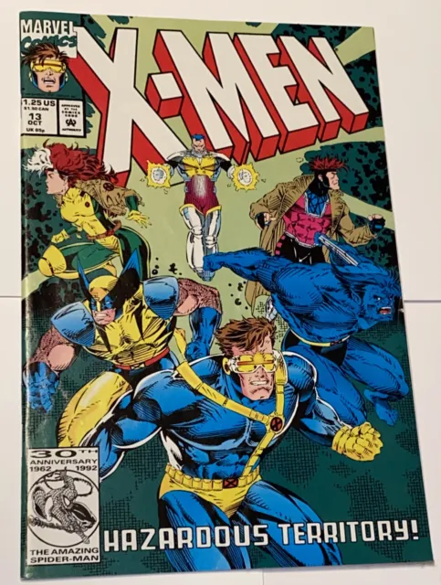 X-MEN #13 OCT. 1992 HAZARDOUS TERRITORY! marvel comics