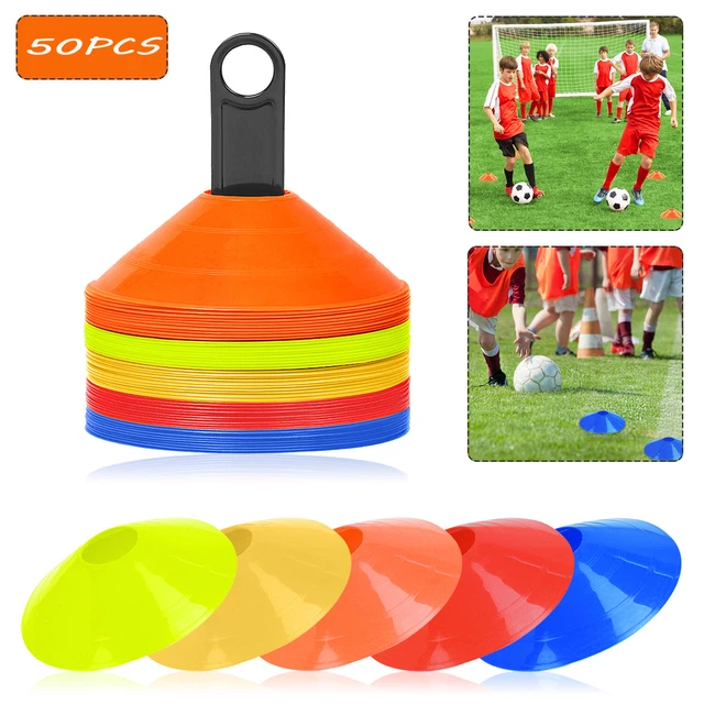 Pilones plato de marcado plato de marcado discos de marcado fútbol juego de 50 piezas #
