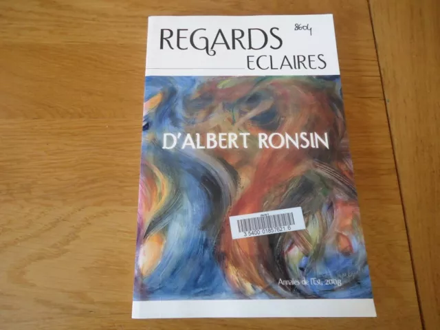 LORRAINE REGARDS ECLAIRES ALBERT RONSIN St DIE DES VOSGES SOCIETE PHILOMATIQUE