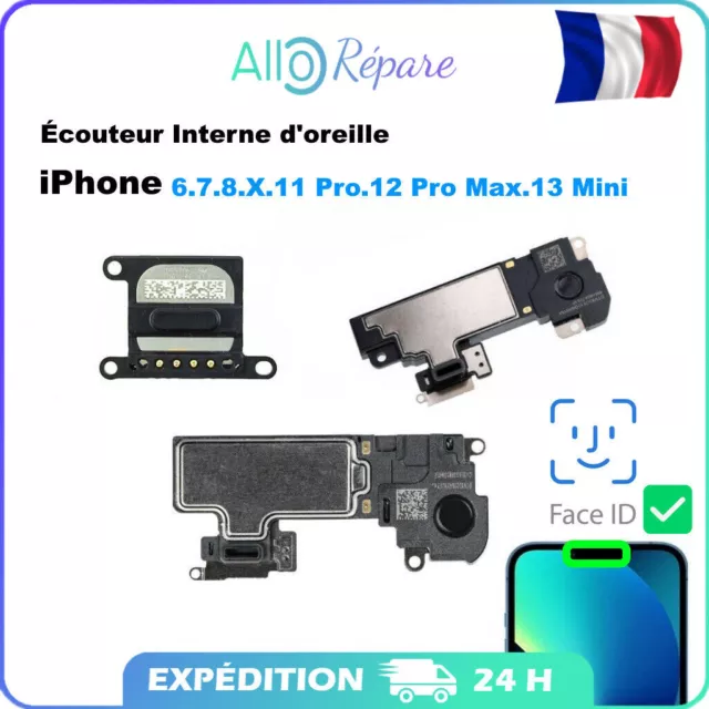 Écouteur Haut Parleur Interne iPhone 6 7 8 X XR XS XSM 11 11pro 12 Pro Max 13