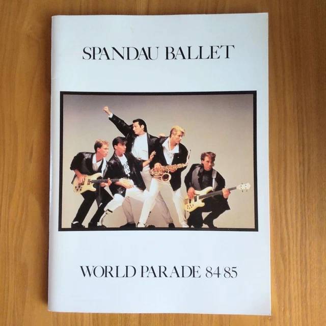[RARE] SPANDER BALLET Parade Live Concert Brochure Rare £87.39 ...