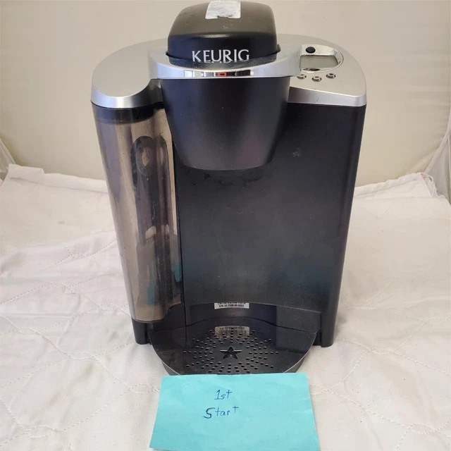 Keurig B60 Special Edition Single Cup Brewing System Coffee Maker Black Silver