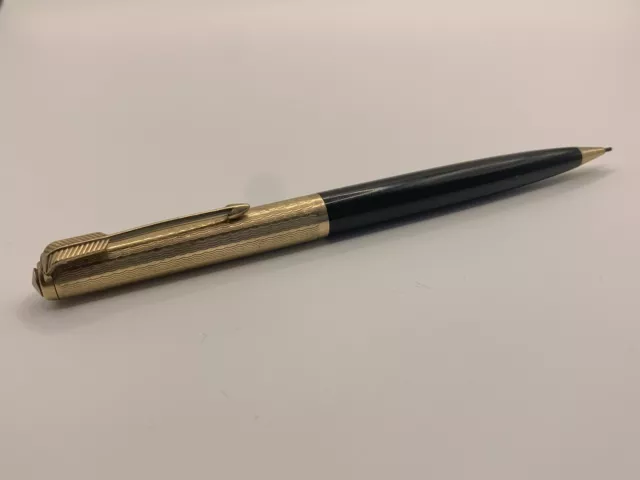 9ct SOLID GOLD PARKER Vintage Propelling Pencil. Fully Hallmarked. 5.84g