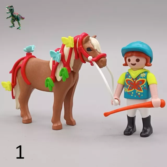 Playmobil Girl Horse Pony Equestrian Stable Riding Stable Farm Rider