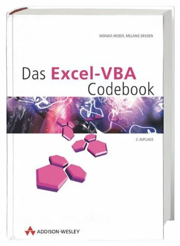 LE / LA Excel-Vba Codebook Breden, Melanie Weber, Monika Livre EUR 36 ...