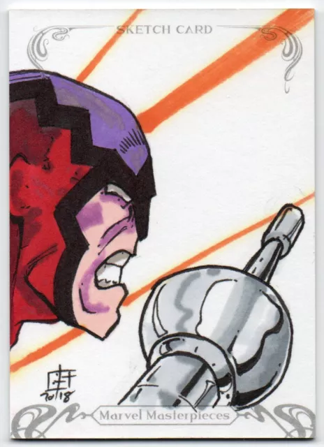 2018 Marvel Masterpieces Sketches by Bryan "SilverBaX" Sheppard 1/1