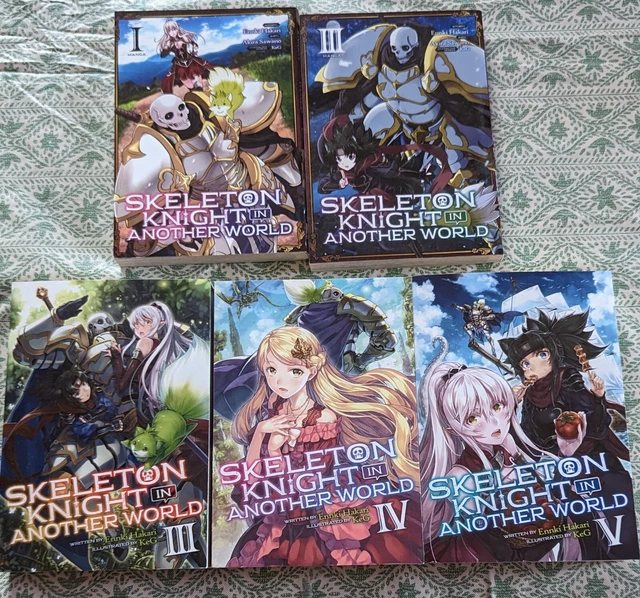 Skeleton Knight In Another World. Book Lot