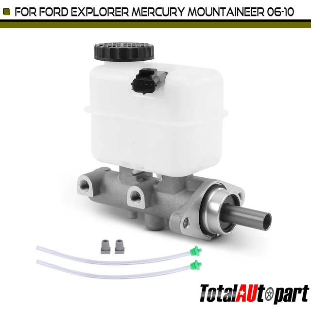 Brake Master Cylinder w/ Reservoir & Sensor for Ford Explorer Sport Trac Mercury