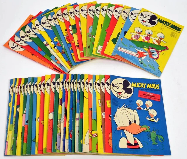 Micky Maus Heft 1-52 von 1971  - kompletter Jahrgang  -  Ehapa