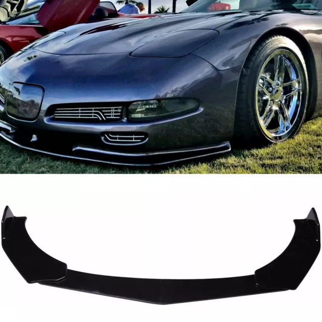 For Chevrolet Corvette C5 Z06 ZR1 427 Base Style Front Bumper Lip Splitters Chin