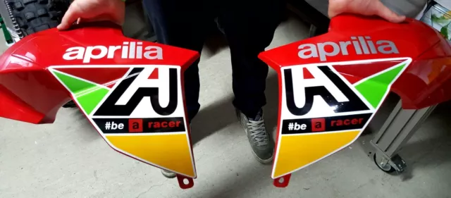 Grafiche adesive Alitalia fiachetti APRILIA DORSODURO to be a racer moto GP
