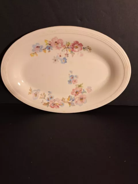 Vintage Edwin M. Knowles Small Platter