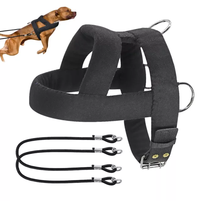 Weight Pulling Harness Heavy Duty for Medium Large Dogs Training Vest Pitbull