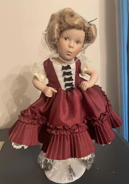 Danbury Mint ~  Shirley Temple Movie Classics Doll ~ Dimples ~ Do Not Have COA