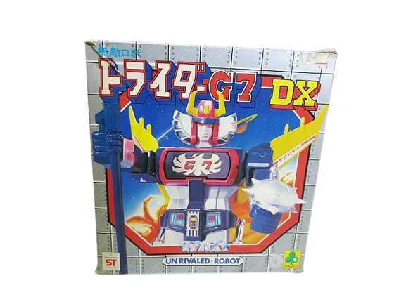 Clover Tryder G7 Moulé Chogokin Invincible Robot Trider G7 avec Boite