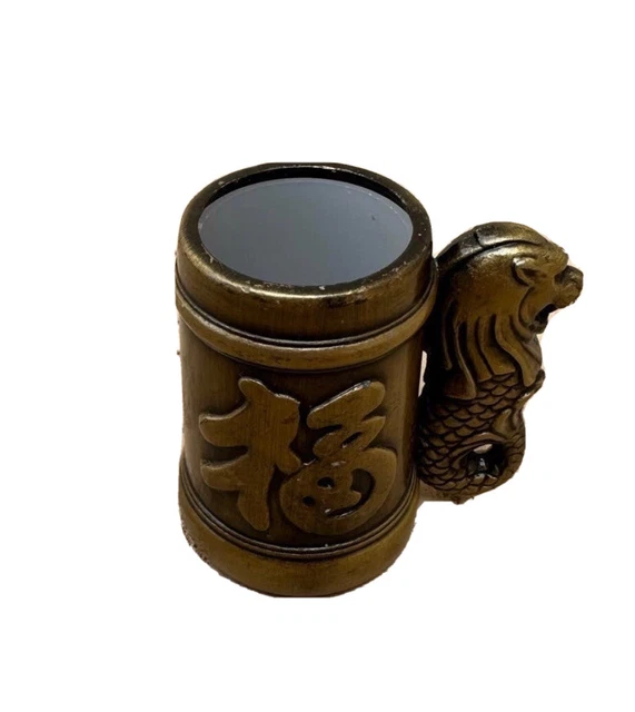 singapore DRAGON souvenir gift - candle stick holder (candle included)