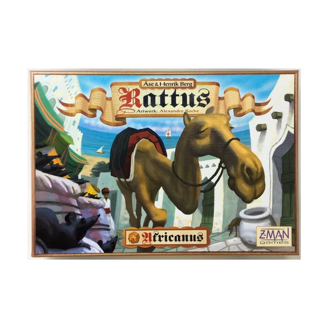 Weiß Goblin Brettspiel Rattus W / Africanus Expansion NM