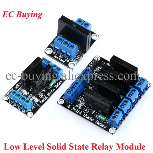 5V 1-4 Channel SSR G3MB-202P Solid State Relay Module Arduino Compatible