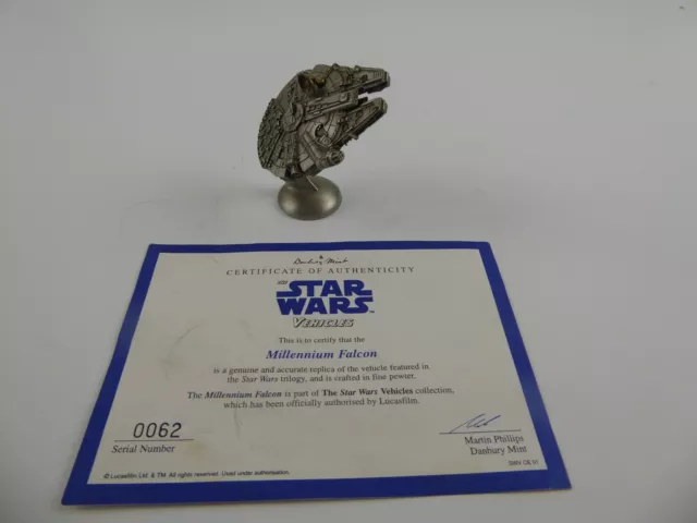 Star Wars Rawcliffe Fine Pewter - Millenium Falcon