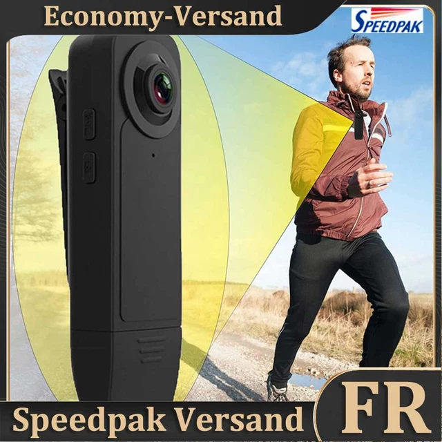 Mini Wireless Camera Night Vision Security Cam for Sports Class Online Meeting H
