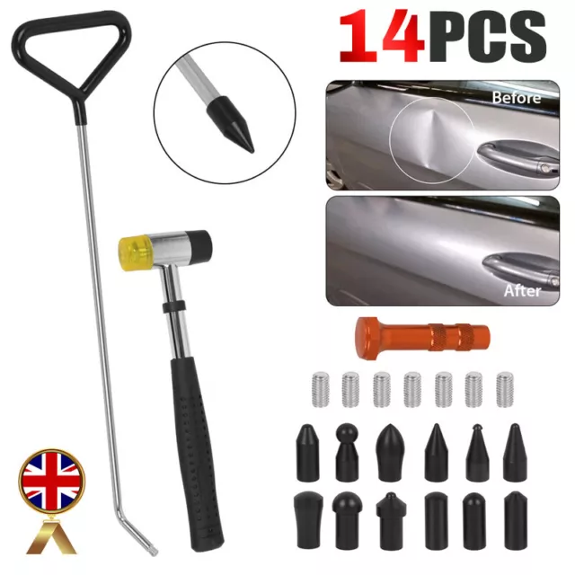 PDR Paintless Dent Repair Rod Kit Auto Dent Removal Car Dent Pullout Tools