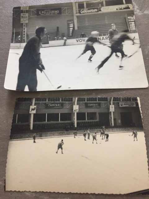foto pubblicita’ campo hockej ghiaccio campari san pellegrino cademartori vov