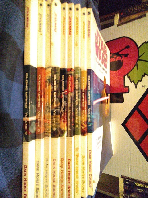 Star Wars Clone Wars TPB Vol #1 - 9 Complete Set 2003 Dark Horse Comics