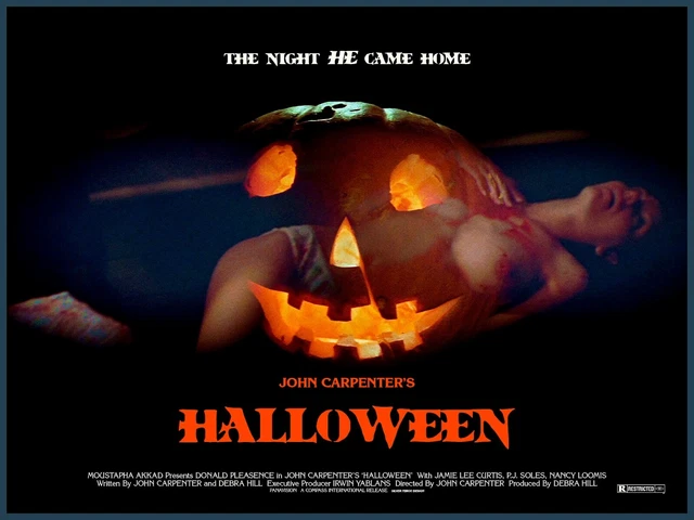 Halloween 1978 Screenprint: Haddonfield IL, Laurie Strode's House