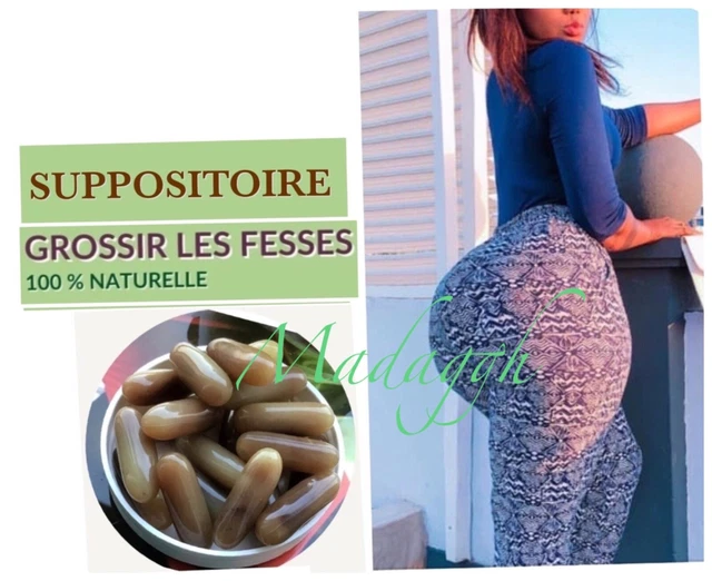 MIX SUPPOSITOIRES NATUREL Plus Fesses Et Hanches Botcho Bobaraba X 40 ...