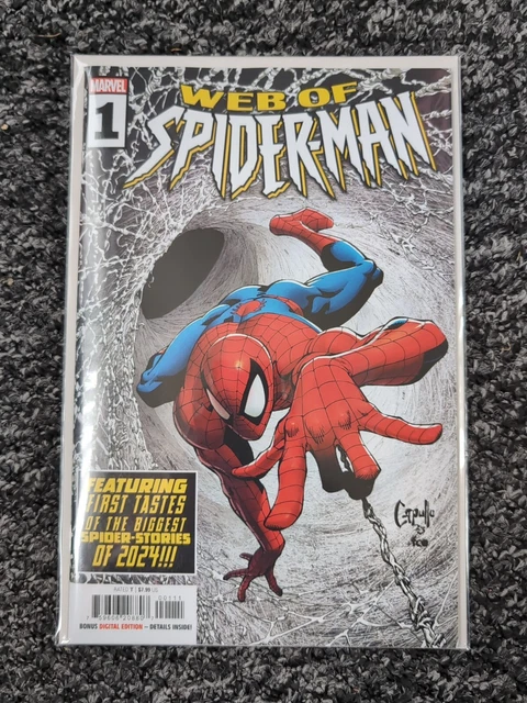 MARVEL COMIC WEB Of Spider-Man (2024) #1 First Print Brand New! Mint ...