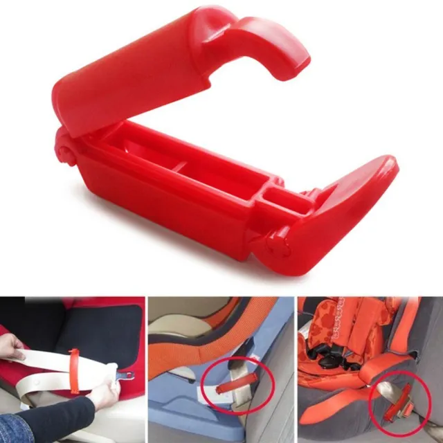 Toddler Safe Strap Lock Buckle Fixed Clamp Belt Clip Seatbelt Adjuster Clip