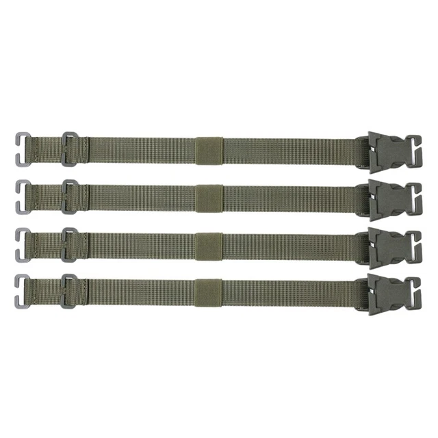 4Pcs Molle Straps Backpack Vest Adapter Belts for Outdoor Sports Climbing Hikis