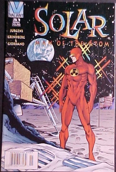 Solar Man Of The Atom #51! Newsstand! Low Print Run! Fn/Vf 1995 Valiant
