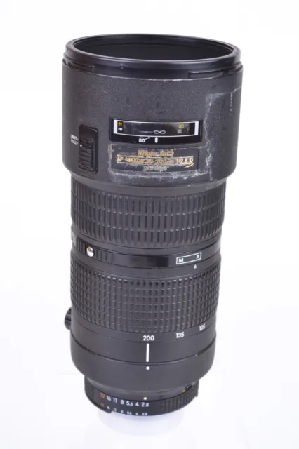 Nikon Nikkor AF 80-200mm f2.8 D ED Full Frame Telephoto Zoom Lens