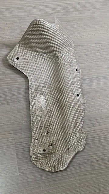 ECRAN THERMIQUE ECHAPPEMENT TOLE ANTI CHALEUR POUR C2 C3 C4 C5 1007