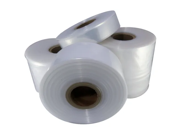 Quality Polythene Plastic Layflat Tubing Rolls *All Sizes/Qty's* 250 & 500 Gauge 3